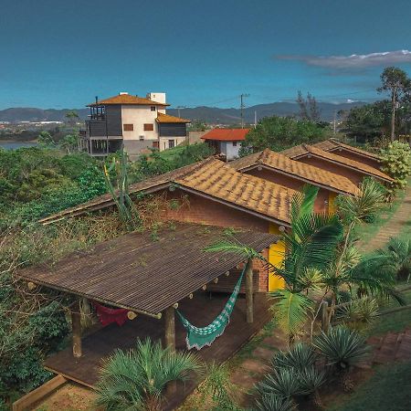 Doce Cabana Pousada Barra de Ibiraquera Bagian luar foto