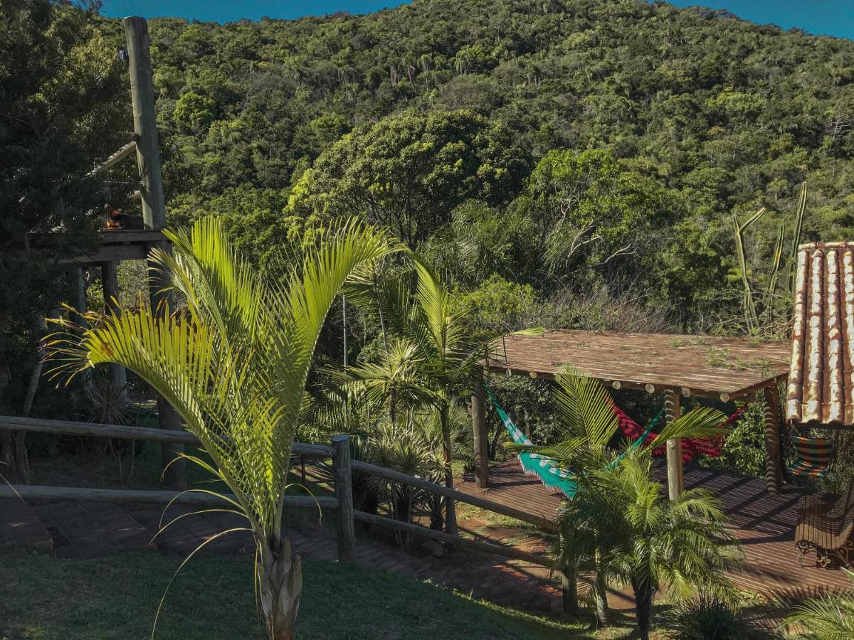 Doce Cabana Pousada Barra de Ibiraquera Bagian luar foto